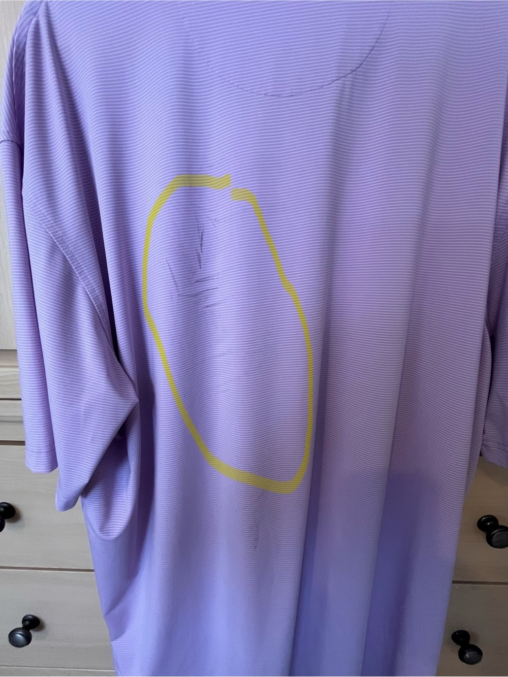 Masters XXL Golf Shirt, Lavender